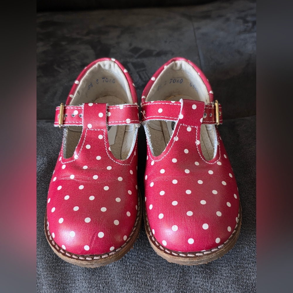 Zimmerman Red Polka Dot Shoes